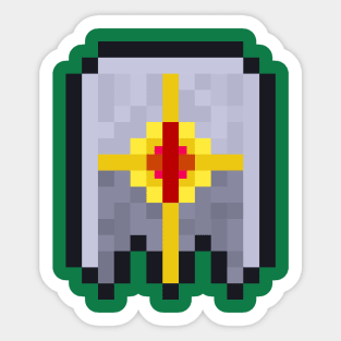 Terraria Silver Shield Sticker